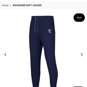 Perfect Game Joggers with Tapered Fit and Drawstring Waistband